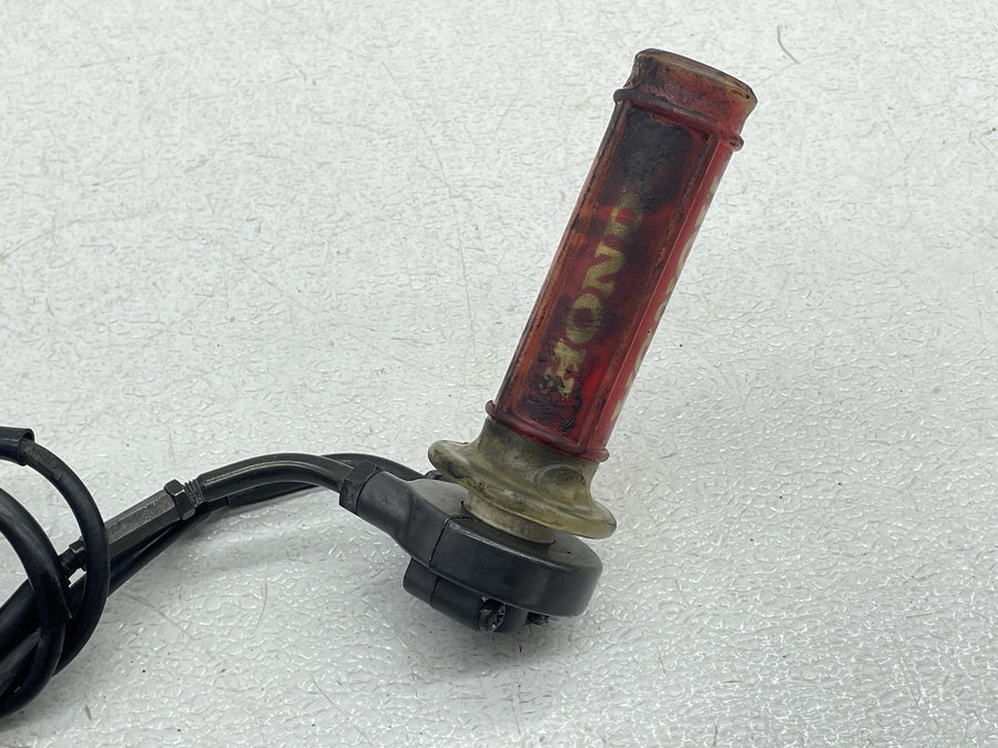 00-01 HONDA RVT1000R RC51 SP1 THROTTLE TWIST GRIP SENSOR FLY BY W/ CABLE