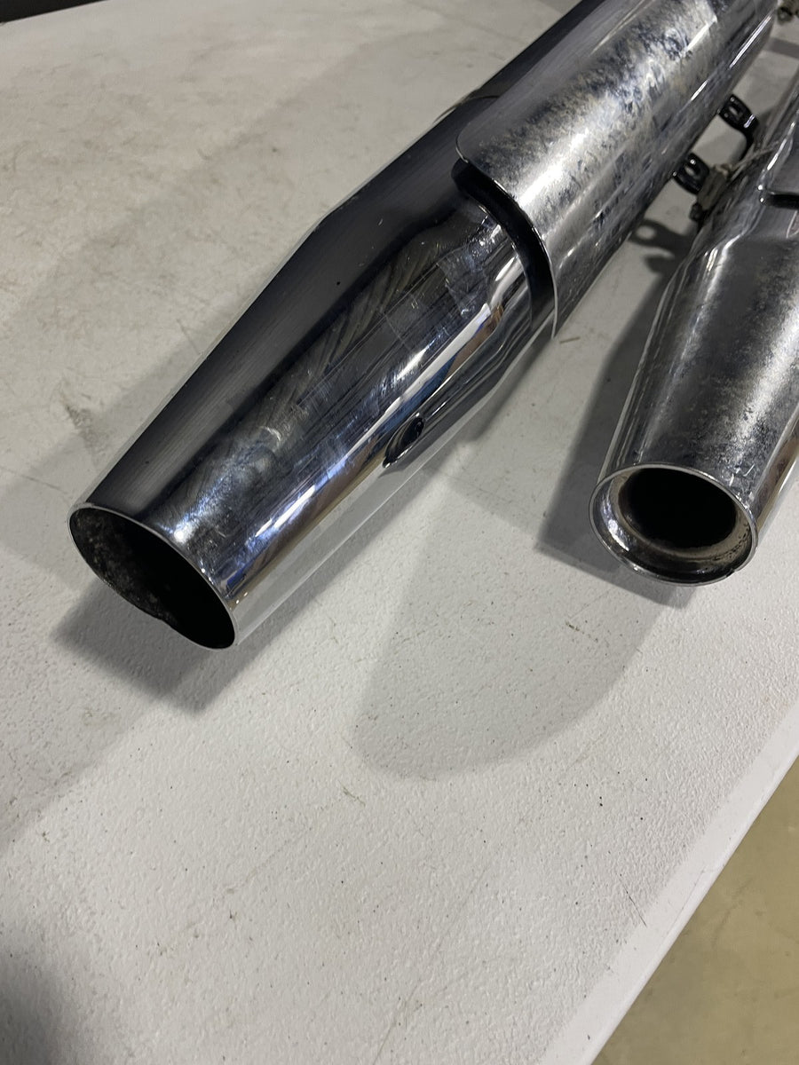 08 HARLEY-DAVIDSON SOFTAIL DELUXE FLSTN MUFFLER EXHAUST HEADER PIPES