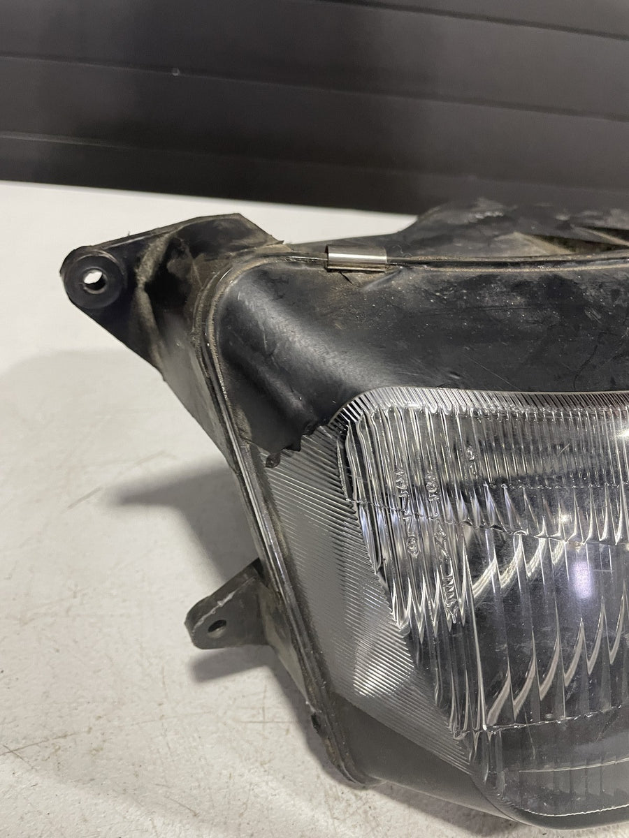 93-01 KAWASAKI NINJA ZX11 FRONT HEADLIGHT HEAD LIGHT LAMP HEADLIGHT HARNESS