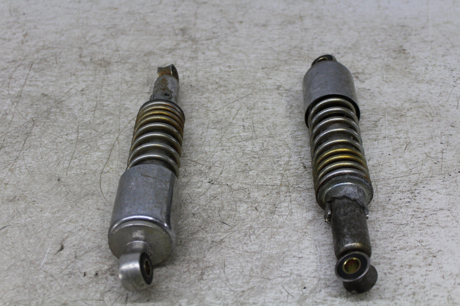 94 SUZUKI GN125E REAR BACK SHOCK SHOCKS ABSORBERS PAIR SET