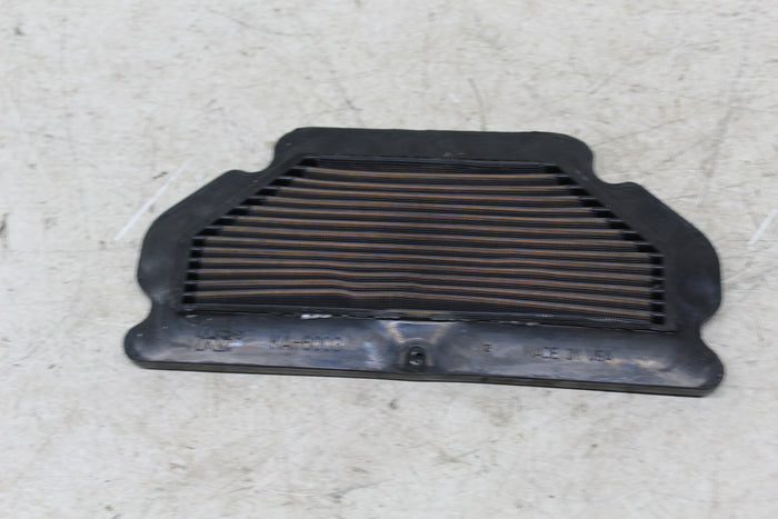 03-04 KAWASAKI NINJA ZX6R ZX636C AFTERMARKET K&N AIRBOX AIR INTAKE FILTER
