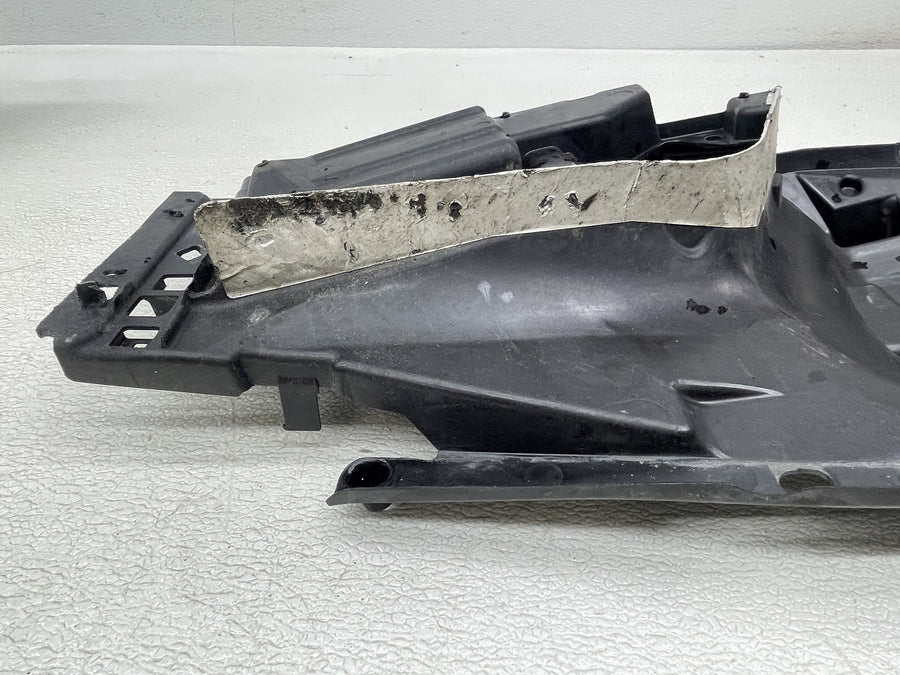 07-12 HONDA CBR600RR REAR BACK TAIL UNDERTAIL BATTERY TRAY PLASTIC