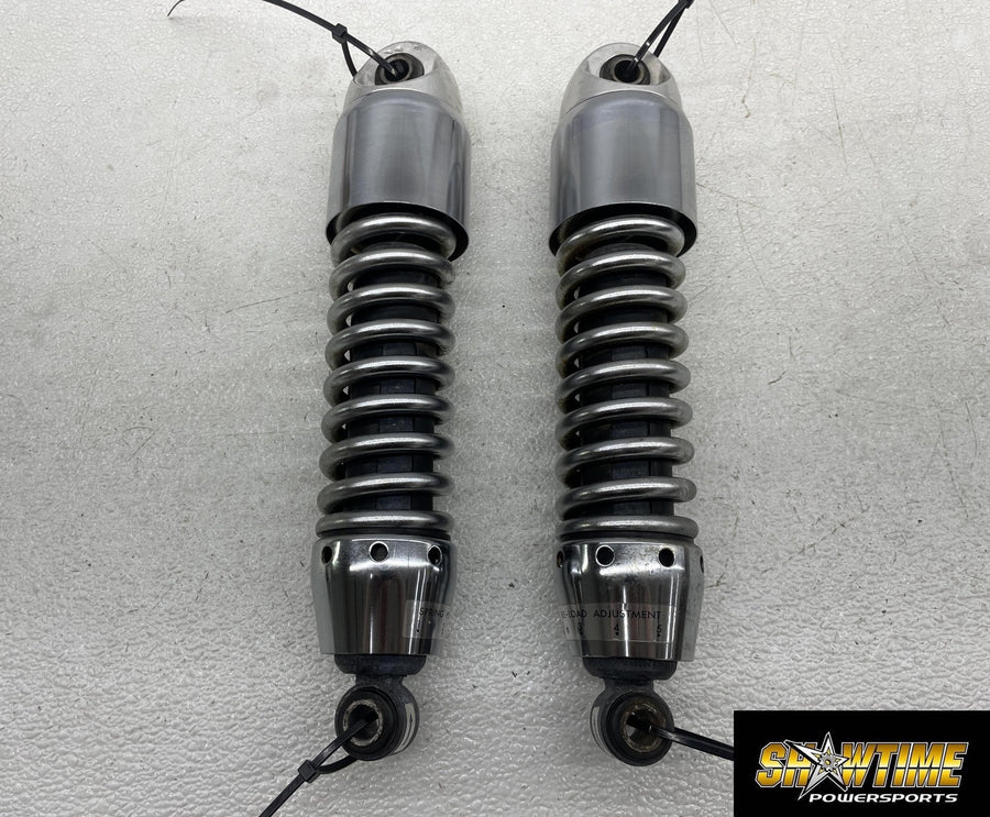 06-11 HARLEY-DAVIDSON DYNA LOW RIDER FXDL REAR BACK SHOCK ABSORBERS SET PAIR