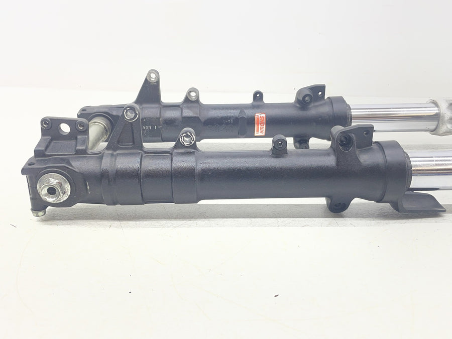11-12 SUZUKI BANDIT GSX1250FA FRONT FORKS SUSPENSION TRIPLE TREE STRAIGHT