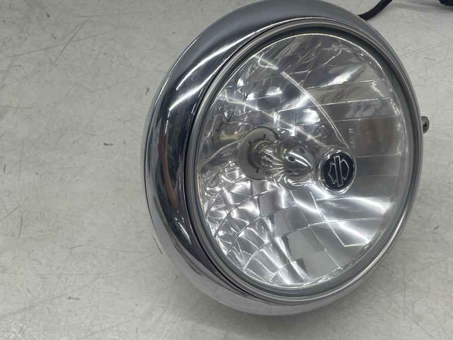 07-11 HARLEY-DAVIDSON SOFTAIL FAT BOY FLSTF HEADLIGHT HEAD LAMP LIGHT BUCKET