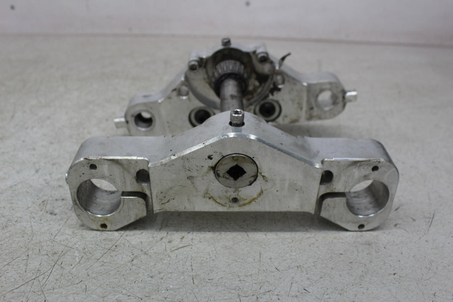 07-11 HARLEY-DAVIDSON FLHX BILLET TRIPLE TREE UPPER LOWER 6 DEG FORKS CLAMP