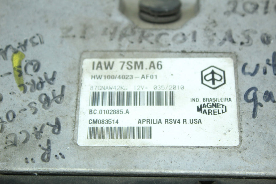 10-14 APRILIA RSV4R OEM ECU COMPUTER CONTROLLER UNIT BLACK BOX ECM CDI