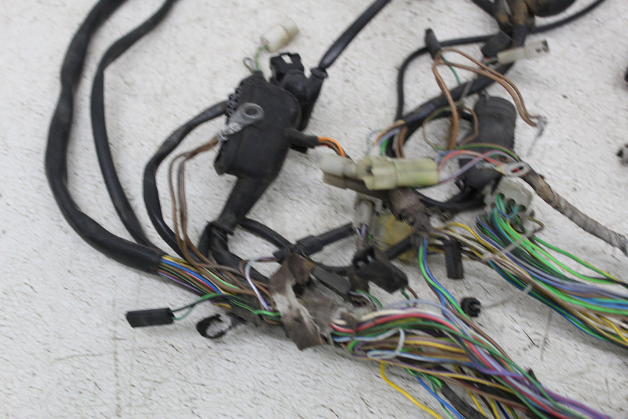 85-88 BMW K100RT MAIN ENGINE WIRING HARNESS MOTOR WIRE LOOM (SEE DESCP)