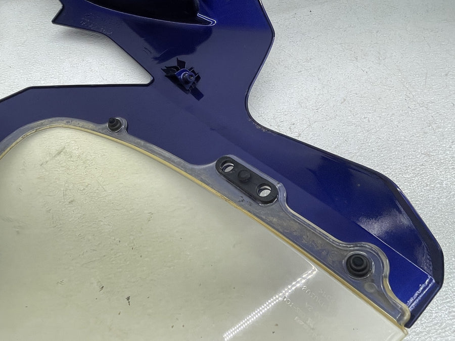 04-05 SUZUKI GSXR750 FRONT UPPER NOSE FAIRING COWL SHROUD WINDSHIELD
