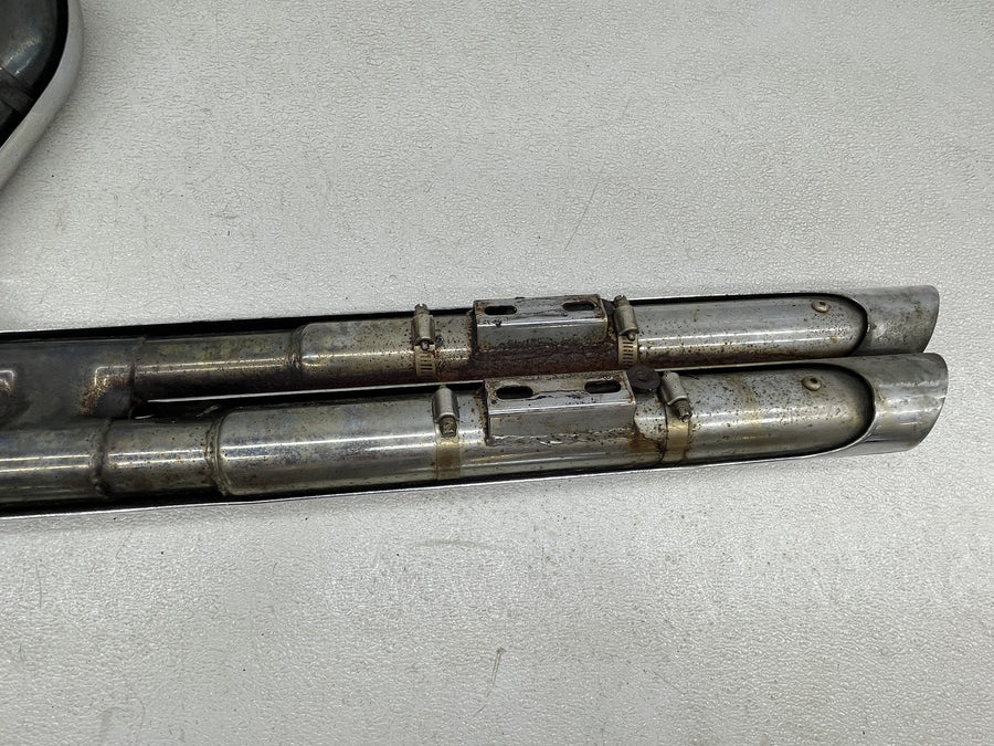00-06 HARLEY-DAVIDSON SOFTAIL FXST PYTHON EXHAUST MUFFLERS HEADER PIPES
