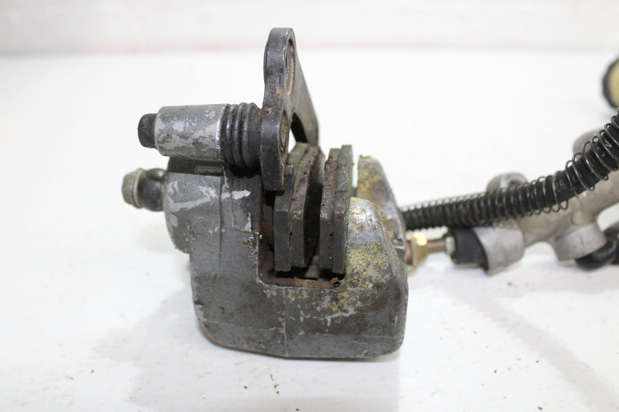 1993 KAWASAKI NINJA ZX6 ZX600E RIGHT REARSET REAR SET DRIVER FOOT PEG REST STOP