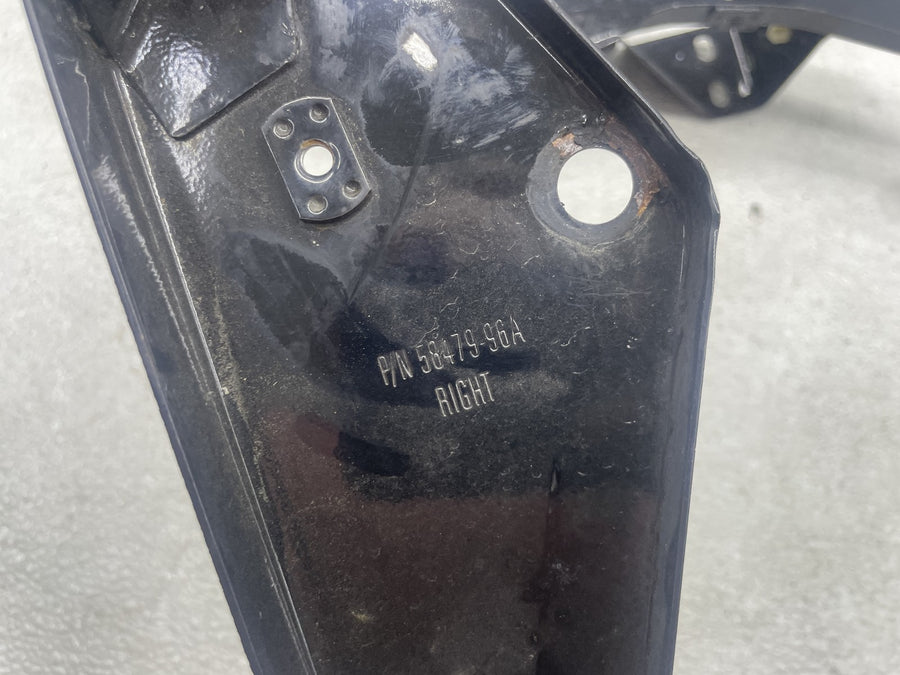 07-11 HARLEY-DAVIDSON ELECTRA GLIDE CLASSIC UPPER FAIRING SUPPORT BRACKETS PAIR