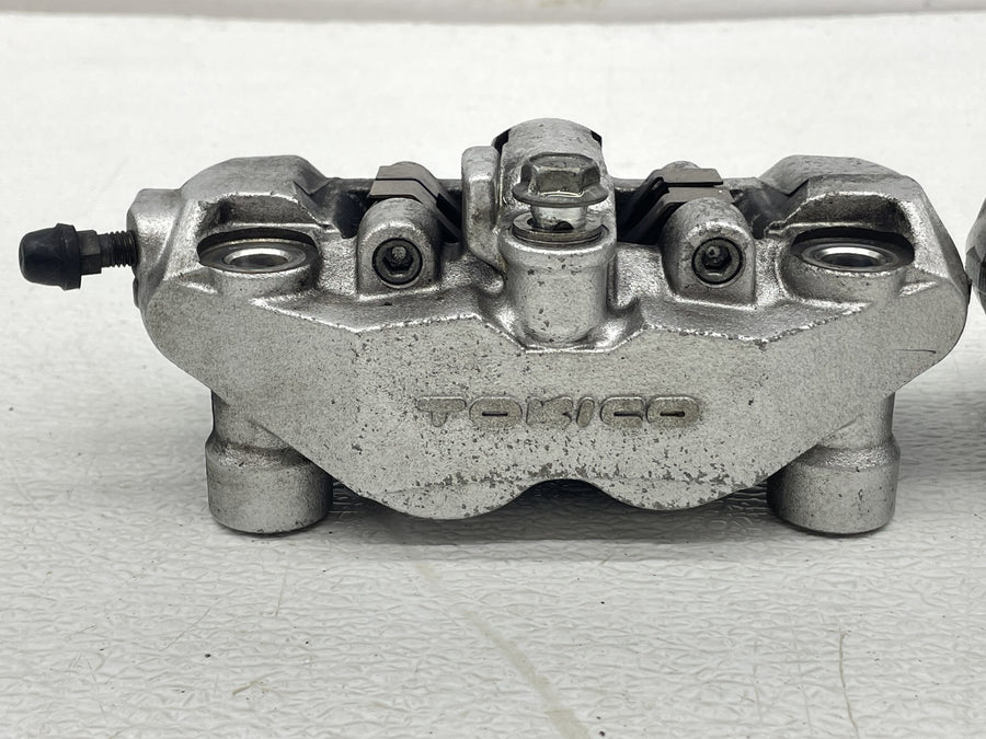 2012 SUZUKI BOULEVARD M109R RIGHT LEFT FRONT BRAKE CALIPER SET PAIR CALIPERS