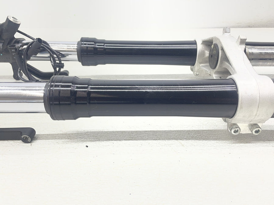 19-23 KAWASAKI NINJA ZX6R ZX636 FRONT END FORKS SUSPENSION TRIPLE TREE STRAIGHT