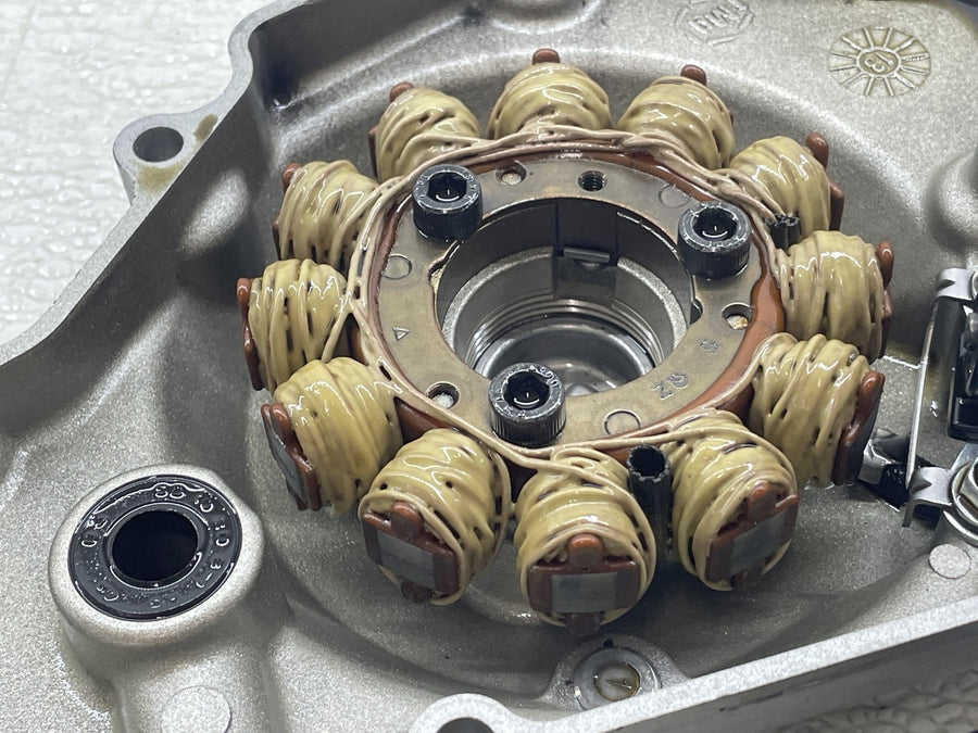 06-18 KAWASAKI KX450F KX450 STATOR MAGNETO ROTOR FLYWHEEL COVER ELECTRICS