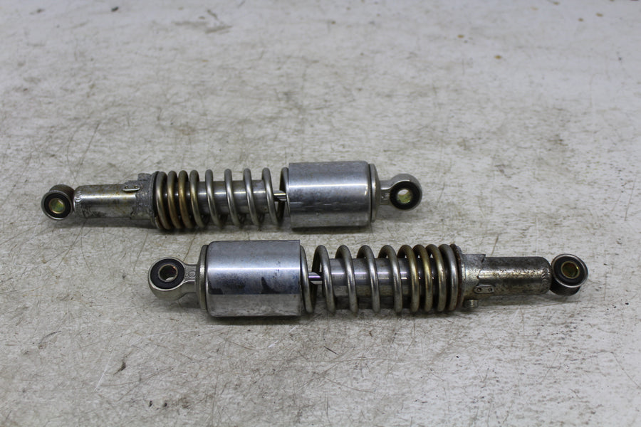 94 SUZUKI GN125E REAR BACK SHOCK SHOCKS ABSORBERS PAIR SET