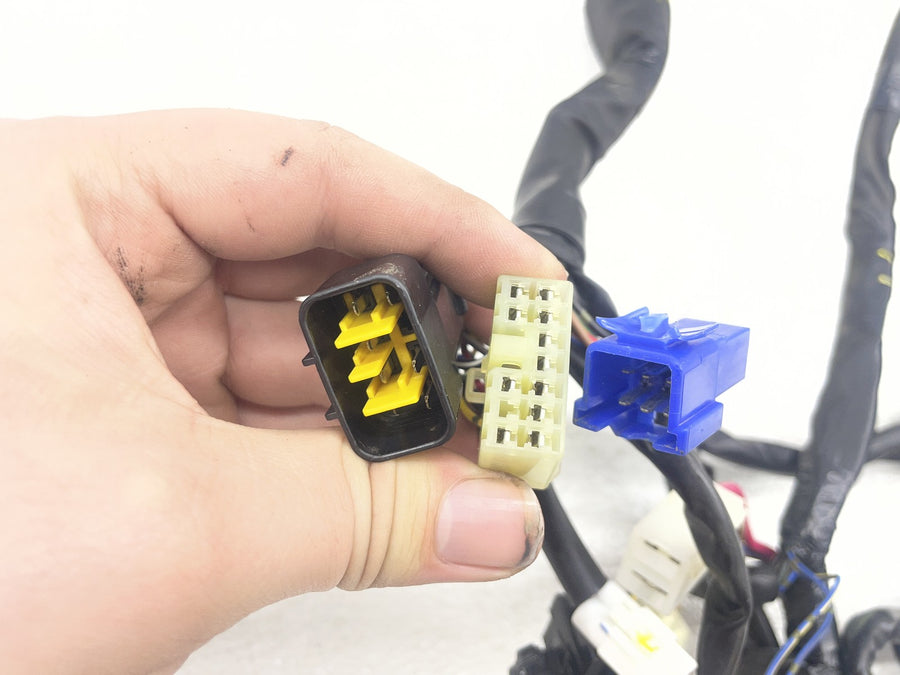 08-16 YAMAHA YZF R6 MAIN ENGINE WIRING HARNESS MOTOR WIRE LOOM