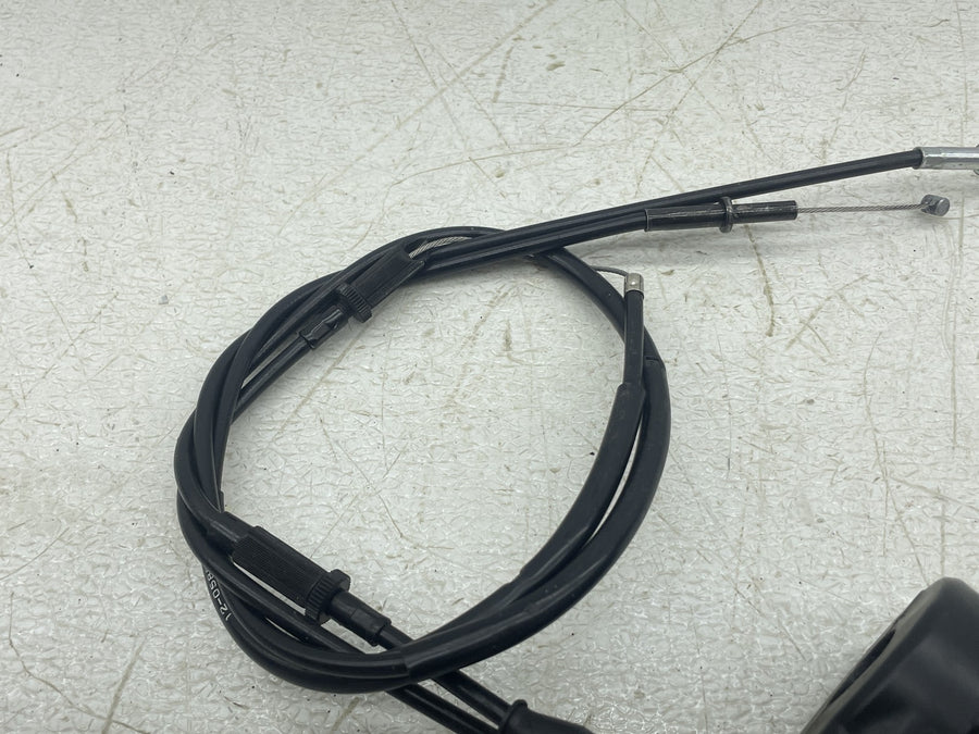 19-23 KAWASAKI NINJA ZX6R ZX636 THROTTLE GRIP CABLES LINES