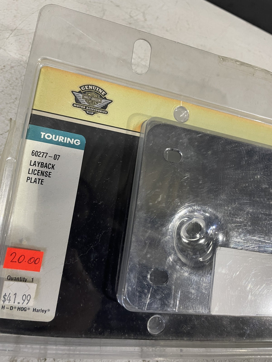 HARLEY-DAVIDSON DYNA SOFTAIL ELECTRA GLIDE CVO REAR LICENSE PLATE MOUNT LOT