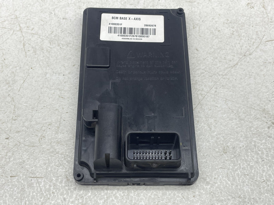 21-22 HARLEY-DAVIDSON IRON 883 XL883N BCM BASE X-AXIS MODULE COMPUTER BOX