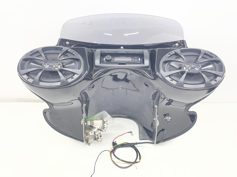2012 SUZUKI BOULEVARD M109R LOADED FRONT UPPER FAIRING BATWING RADIO SPEAKERS