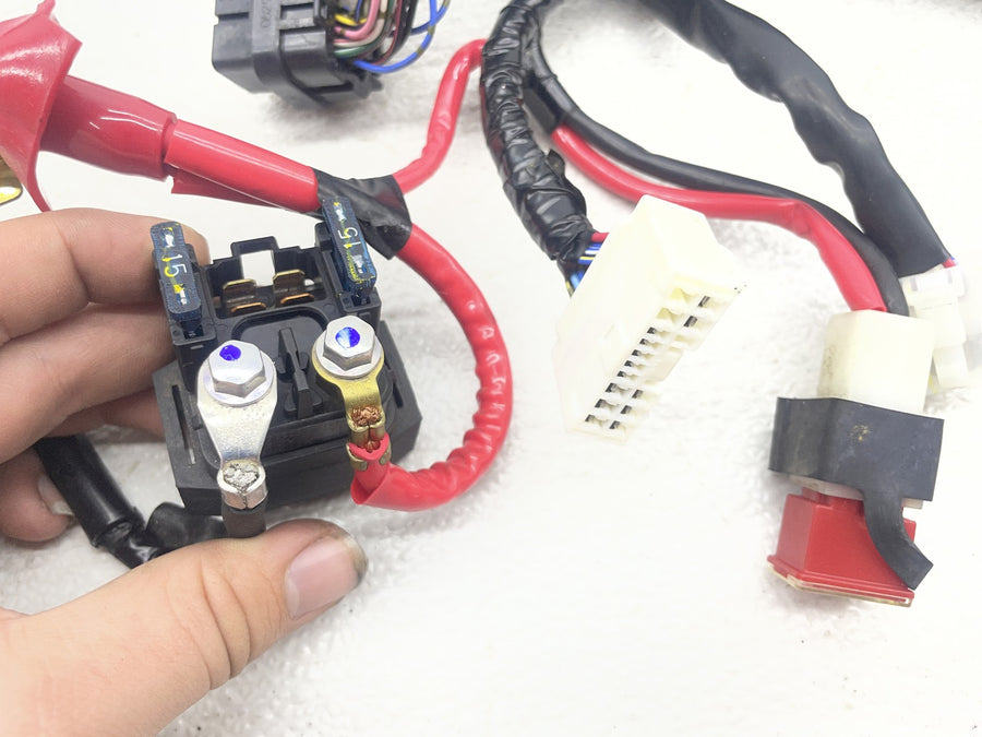 08-16 YAMAHA YZF R6 MAIN ENGINE WIRING HARNESS MOTOR WIRE LOOM