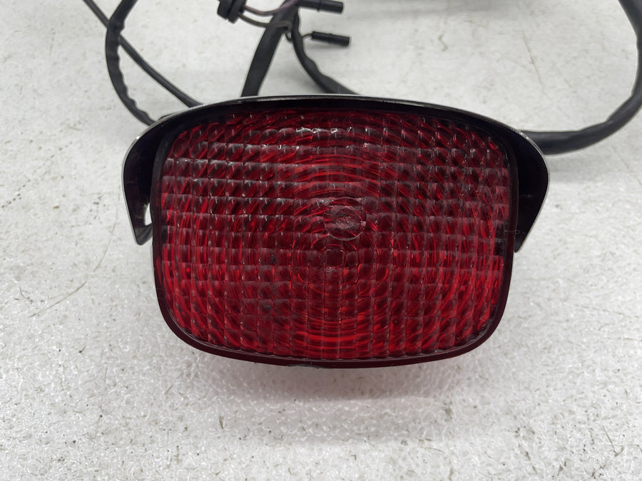 89-91 HARLEY-DAVIDSON ELECTRA GLIDE CLASSIC TAILLIGHT REAR BRAKE LIGHT W/ COVER