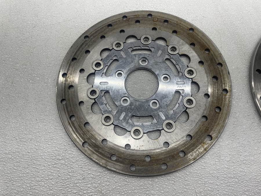 00-06 HARLEY-DAVIDSON ELECTRA GLIDE ULTRA CLASSIC SUNSTAR FRONT ROTOR SET PAIR