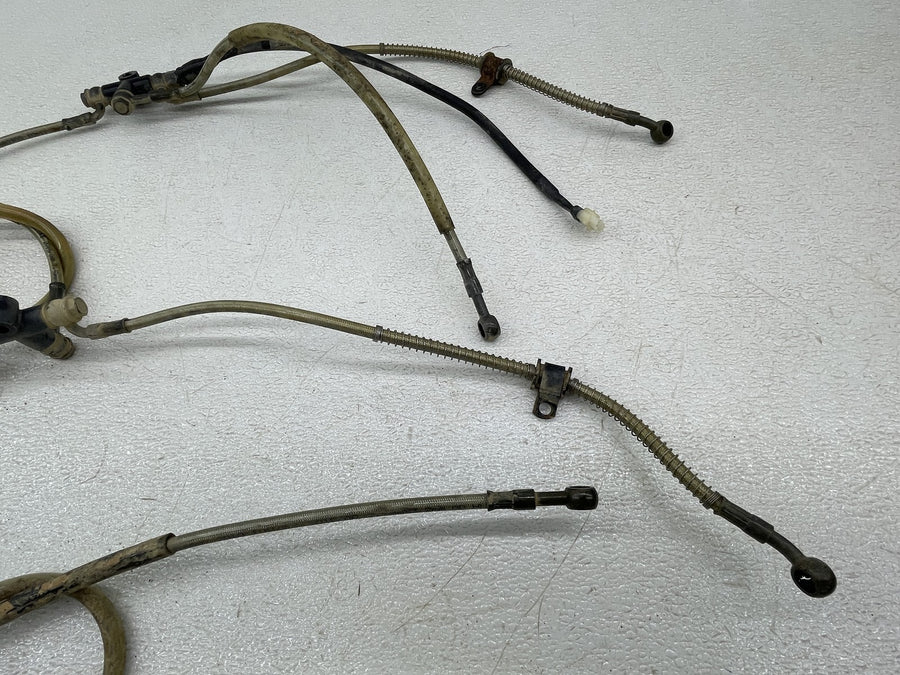 16-26 CF-MOTO CFORCE 400 400S FRONT REAR BACK BRAKE HOSES LINES SET
