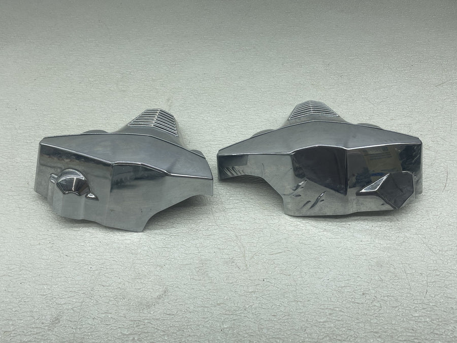 2012 SUZUKI BOULEVARD M109R ENGINE MOTOR CYLINDER HEAD COVER COVERS TRIM SET