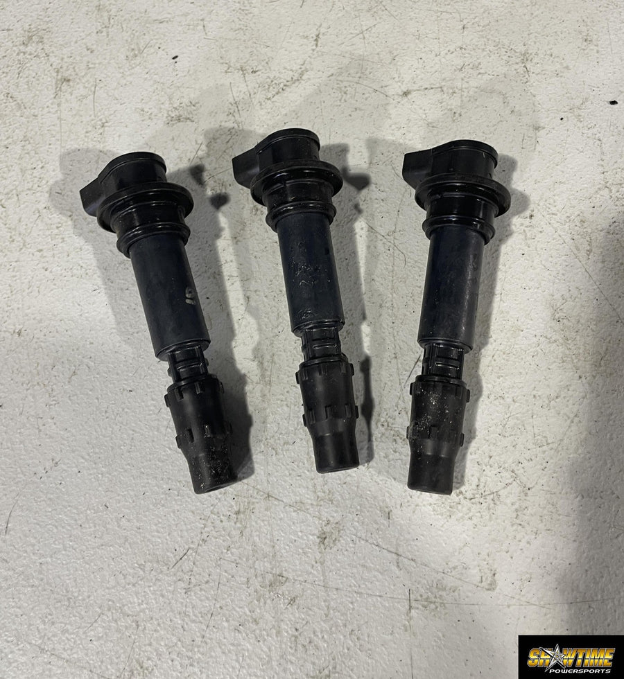 2010 TRIUMPH SPRINT ST 1050 IGNITION COILS COIL SPARK PLUG CAPS