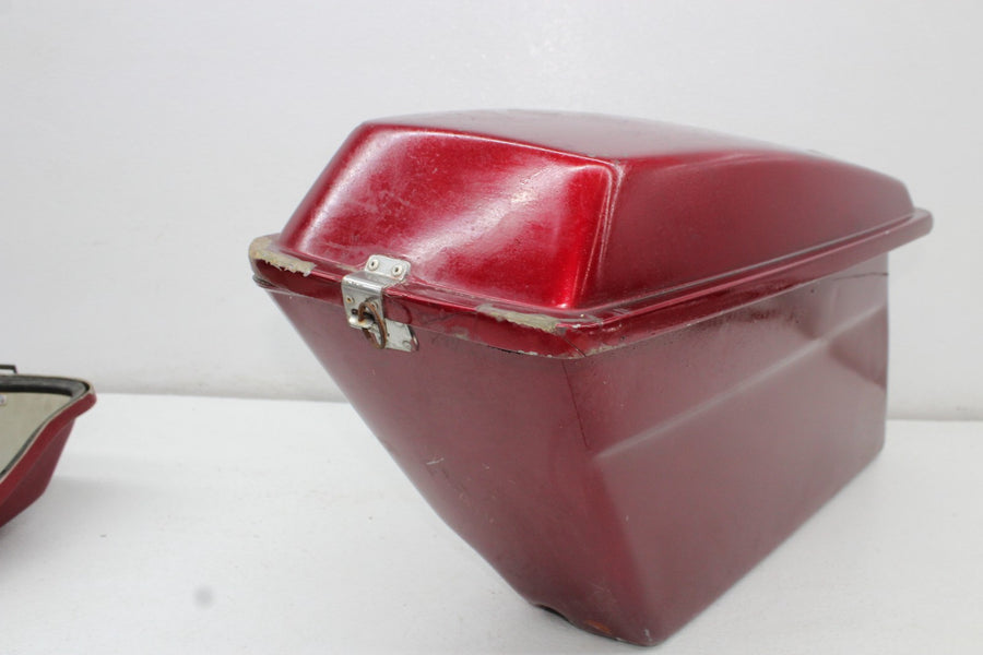 81 HARLEY-DAVIDSON TOUR GLIDE FLT LEFT RIGHT SIDE CARGO LUGGAGE SADDLEBAG BAGS