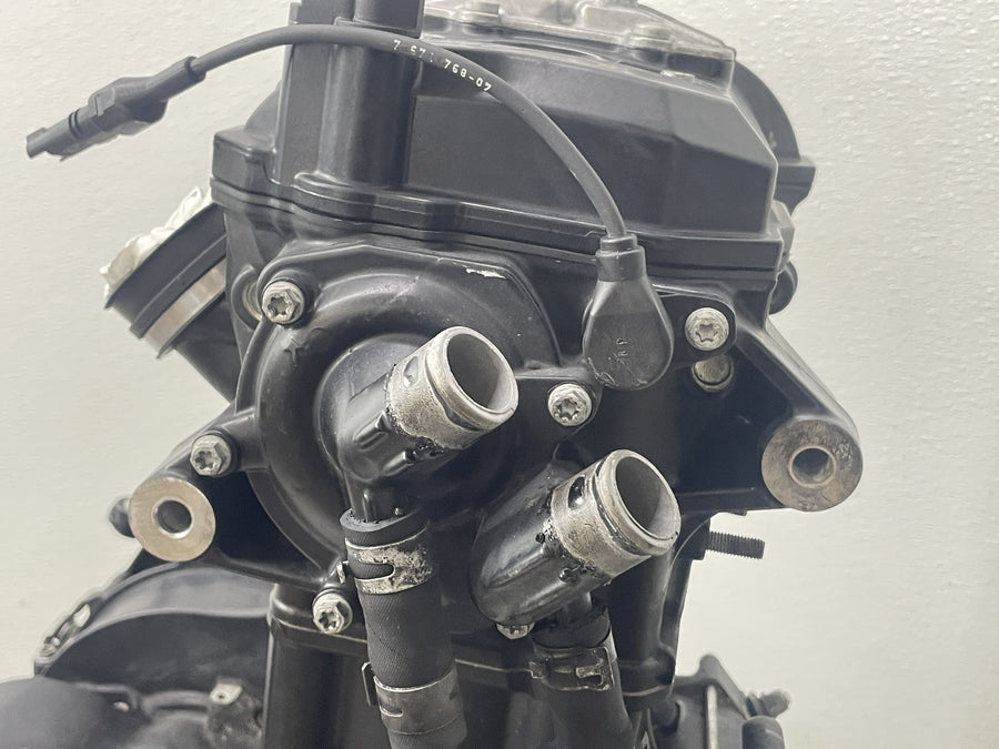 09-14 BMW F800R COMPLETE ENGINE MOTOR RUNS CLEAN NICE!