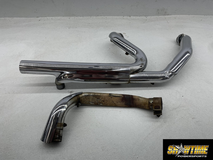 07-11 HARLEY-DAVIDSON ELECTRA GLIDE CLASSIC FLHTC EXHAUST HEADERS PIPES