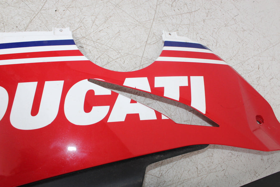18 DUCATI 1100 PANIGALE V4 SPECIALE LEFT LOWER BOTTOM BELLY SIDE FAIRING COWL