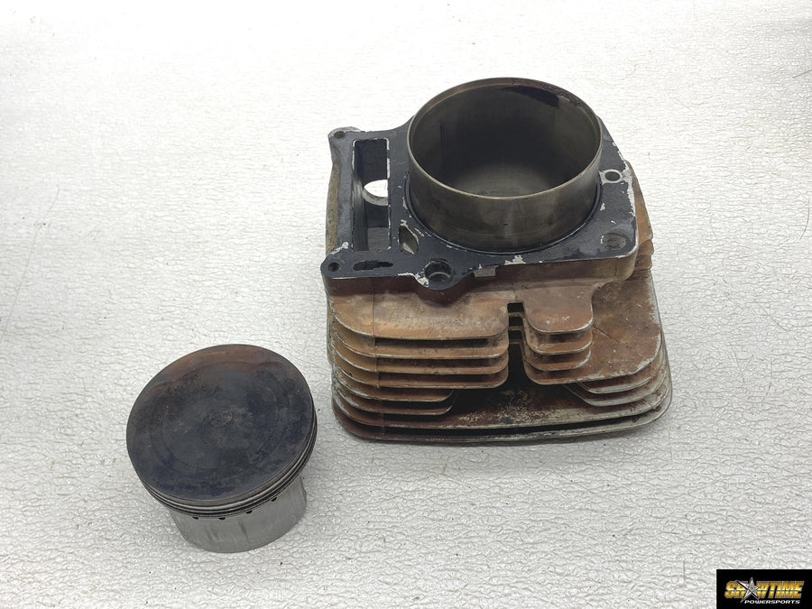 98-01 YAMAHA GRIZZLY 600 YFM600 ENGINE CYLINDER PISTON BLOCK JUG BARREL