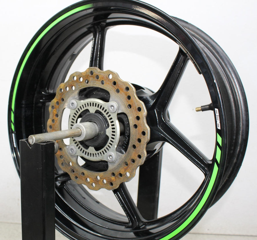 13-18 KAWASAKI NINJA ZX6R 636 REAR WHEEL BACK RIM (SEE DESCP)