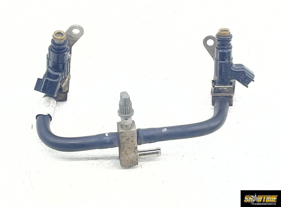 04-06 VICTORY KINGPIN MAIN PRIMARY GAS FUEL INJECTORS RAIL 2520207