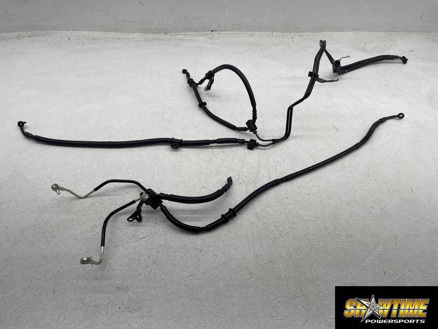 18-21 YAMAHA MT-10 BRAKE LINES HOSES HOSE LINE FRONT REAR SET