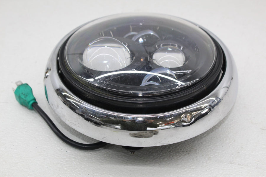 00-06 HARLEY-DAVIDSON ROAD KING CLASSIC FLHRCI SINGLE HEADLIGHT HEAD LIGHT (READ