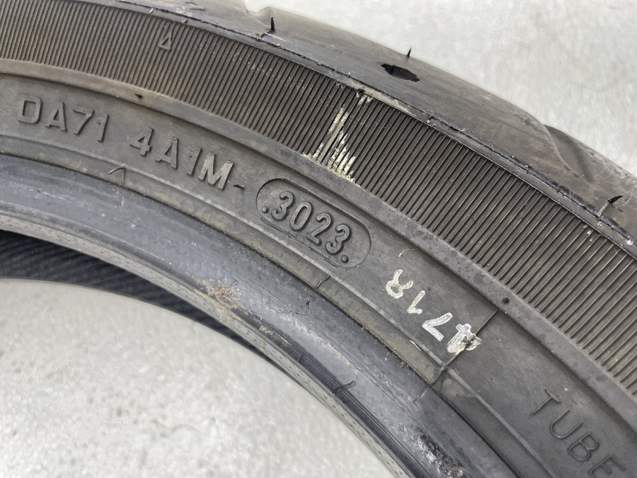 DUNLOP HARLEY-DAVIDSON D408F FRONT MOTORCYCLE TIRE 130/80/17
