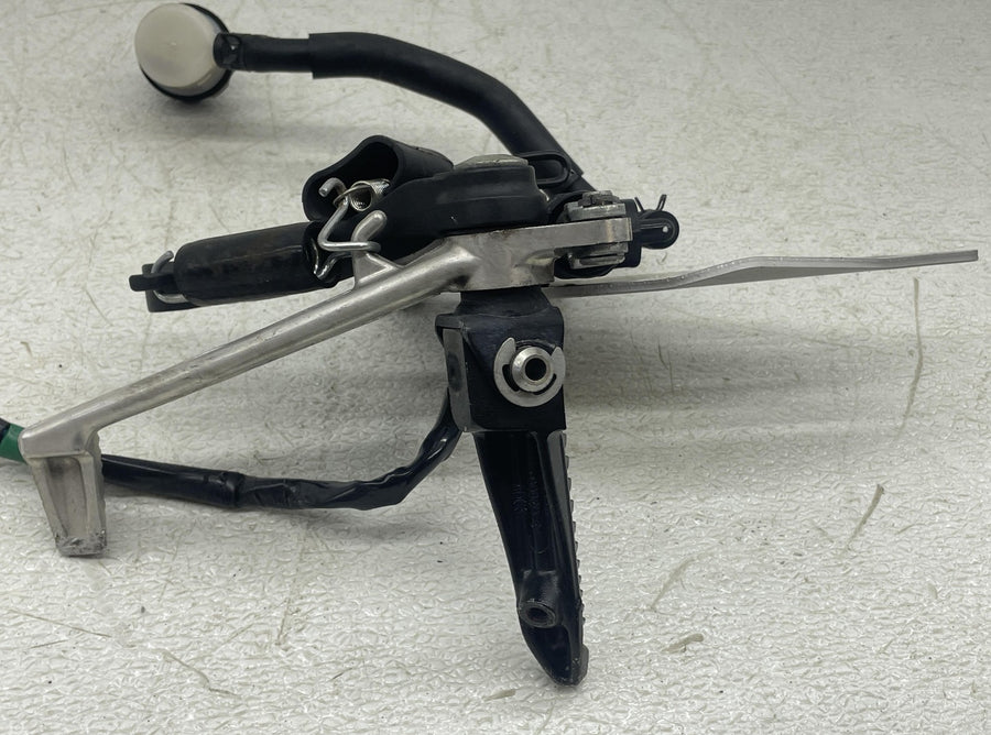19-23 KAWASAKI NINJA ZX6R ZX636 RIGHT REARSET REAR SET FOOT PEG BRAKE MASTER