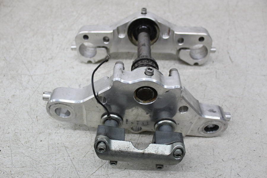 07-11 HARLEY-DAVIDSON FLHX BILLET TRIPLE TREE UPPER LOWER 6 DEG FORKS CLAMP