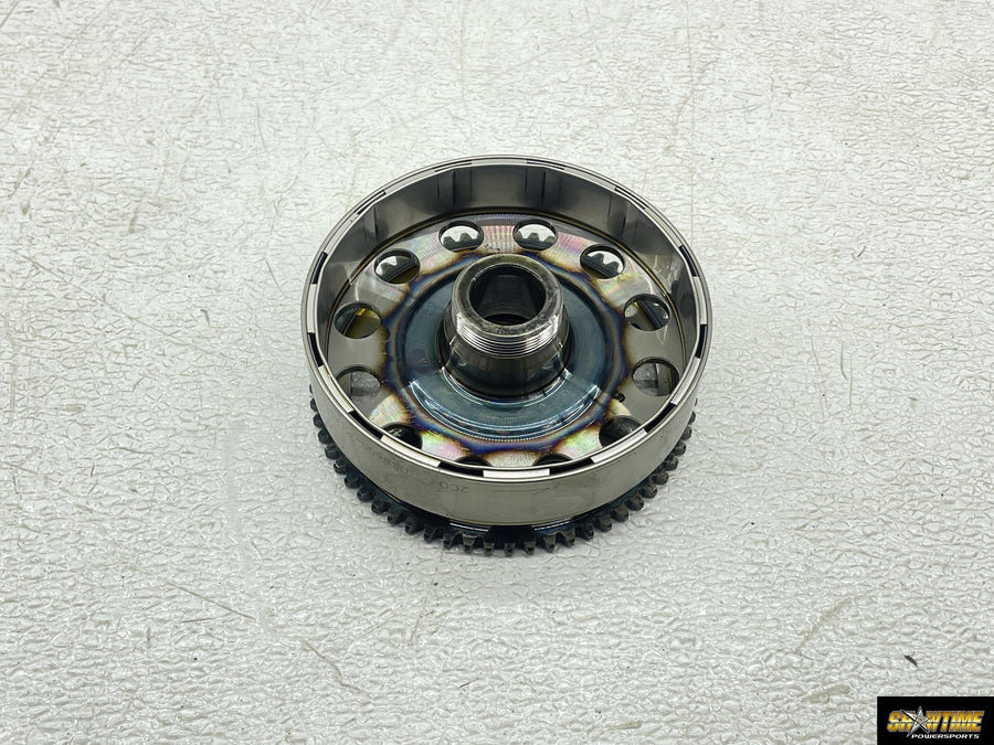 08-16 YAMAHA YZF R6 L ENGINE FLY WHEEL FLYWHEEL MAGNETO ROTOR