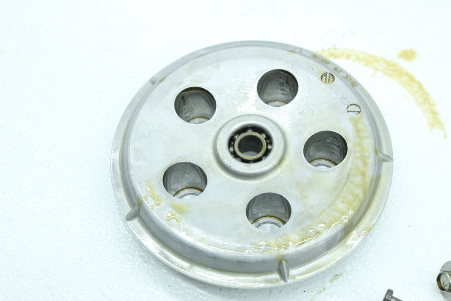 07-09 KAWASAKI VERSYS 650 KLE650 CLUTCH BASKET HUB PESSURE PLATE ASSY