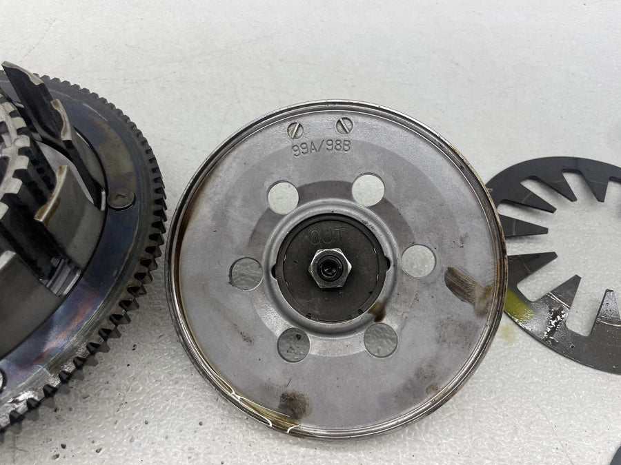 01-06 HARLEY-DAVIDSON SOFTAIL STANDARD FXSTI COMPLETE CLUTCH W PLATES BASKET HUB
