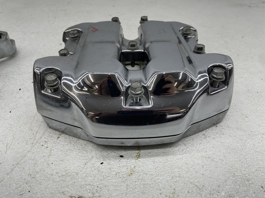 17-23 HARLEY-DAVIDSON ELECTRA GLIDE ULTRA LIMITED M8 107CI ENGINE ROCKER BOXES