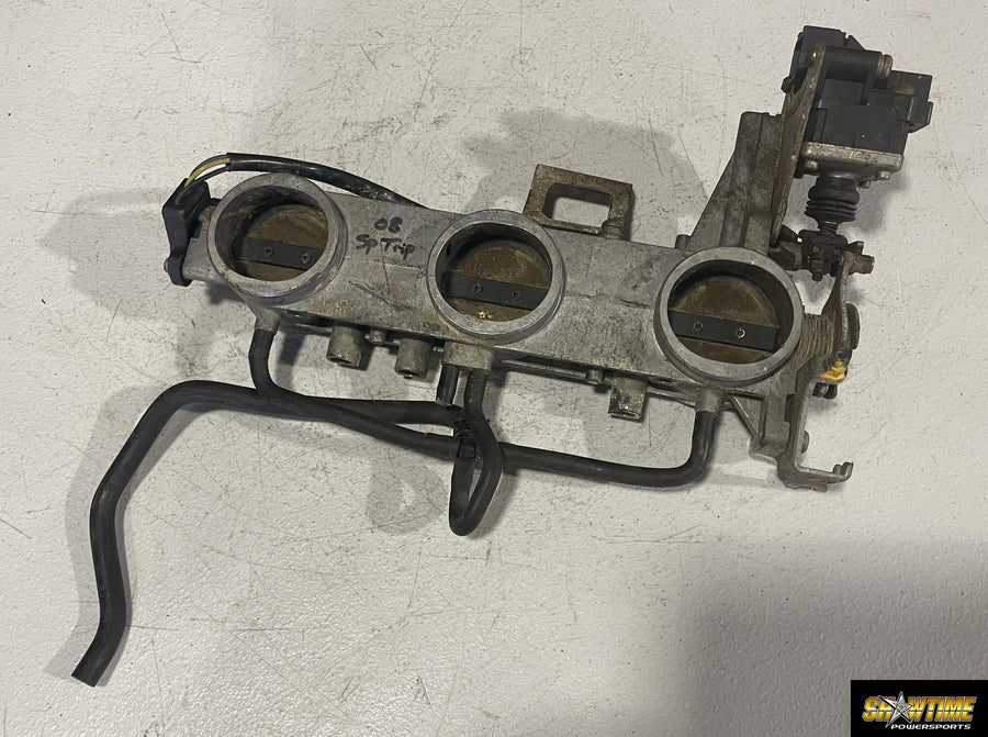 07 TRIUMPH SPEED TRIPLE 1050 THROTTLE BODY BODIES TPS