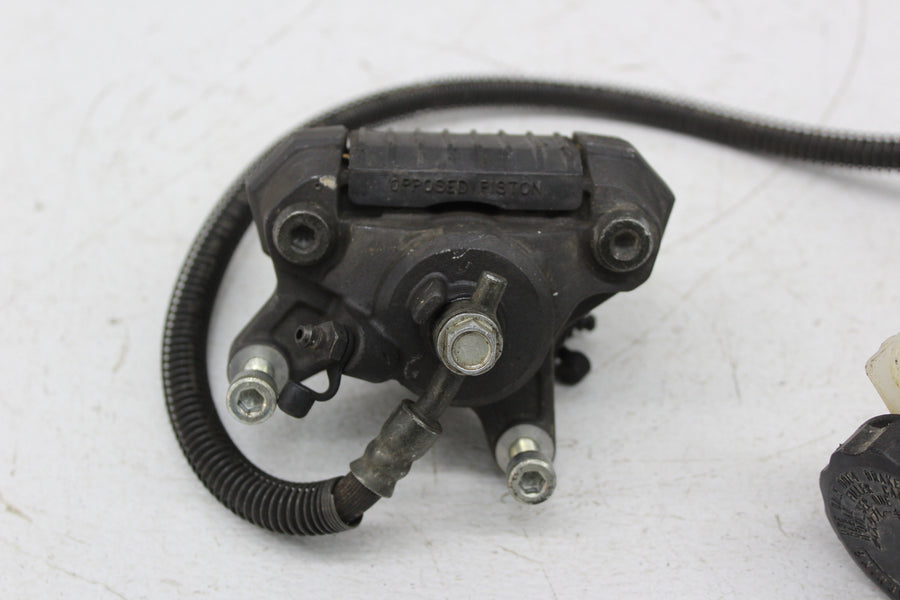1998 KAWASAKI NINJA ZX7R ZX750P REAR BACK BRAKE MASTER CYLINDER W RESERVOIR