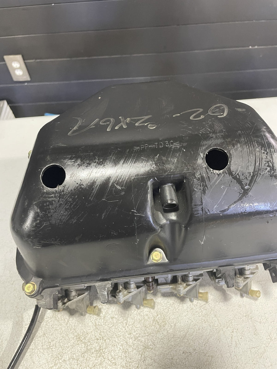 98-02 KAWASAKI NINJA ZX6R CARBS CARBURETORS AIRBOX TPS